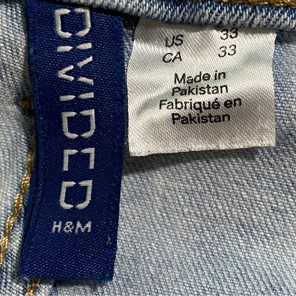 Divided H&M Men's 33 Blue Skinny Jeans - Picture 9 of 10